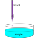 download Titration Apparatus clipart image with 90 hue color