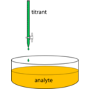 download Titration Apparatus clipart image with 315 hue color