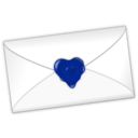 download Valentines Day Love Letter 2 clipart image with 225 hue color