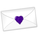 download Valentines Day Love Letter 2 clipart image with 270 hue color