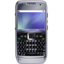 download Smartphone E71 clipart image with 45 hue color