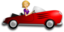 Blonde Female Driver