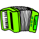 download Acordeon Colombiano clipart image with 90 hue color