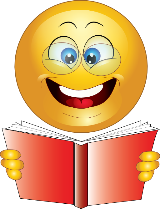 Yellow Wise Smiley Emoticon