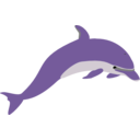 download Dolphin Enrique Meza C 02 clipart image with 45 hue color
