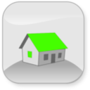 download House clipart image with 90 hue color