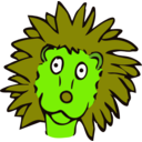 download Drawn Lion clipart image with 45 hue color