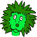 download Drawn Lion clipart image with 90 hue color