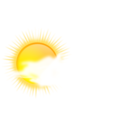 Weather Icon Sunny To Cloudy