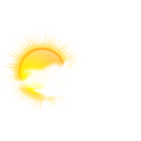 Weather Icon Sunny To Cloudy