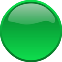 download Button Green clipart image with 45 hue color