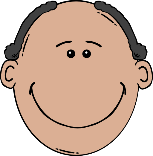 Man Face Cartoon