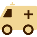 download Ambulance clipart image with 0 hue color