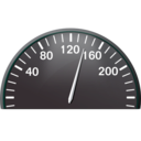 download Speedometer clipart image with 135 hue color