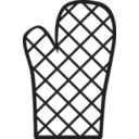 Kitchen Icon Oven Mitt