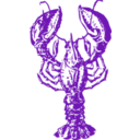 download Lobster clipart image with 270 hue color