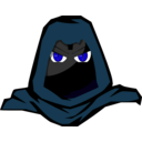 download Hooded Cartoon Character Ii clipart image with 180 hue color