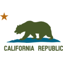 download Flag Of California Bear Star Plot Title Solid clipart image with 45 hue color