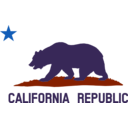 download Flag Of California Bear Star Plot Title Solid clipart image with 225 hue color