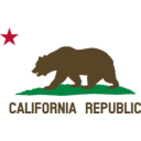 Flag Of California Bear Star Plot Title Solid