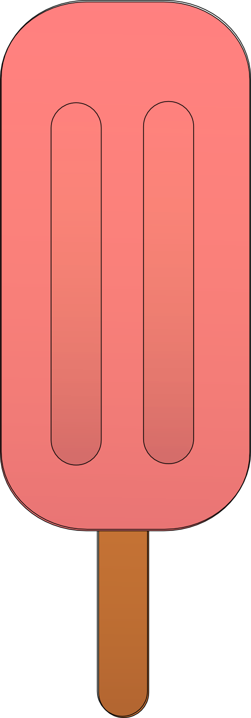 Strawberry Popsicle