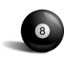 download 8ball clipart image with 90 hue color