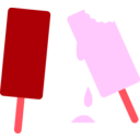 download Ice Cream Cool And Refreshing Chocolate And Strawberry Taste With Bite clipart image with 315 hue color