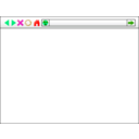 download Web Browser Interface clipart image with 315 hue color