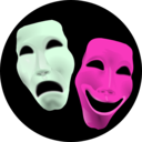 download Theatre clipart image with 135 hue color