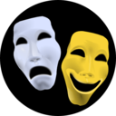 download Theatre clipart image with 225 hue color