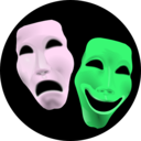 download Theatre clipart image with 315 hue color