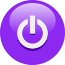 download Multicolor Power Buttons clipart image with 270 hue color