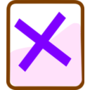 download Fileclose clipart image with 270 hue color