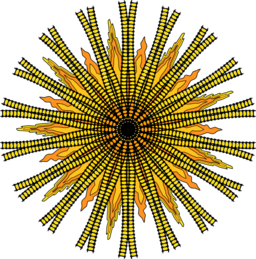 The Sun Variationen Muster 68