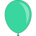 download Balloon clipart image with 90 hue color