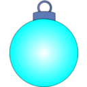 download Christmas Ball clipart image with 180 hue color