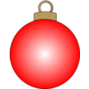 download Christmas Ball clipart image with 0 hue color