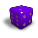 download Dado Dice 2 clipart image with 270 hue color