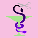 download Caduceus clipart image with 270 hue color