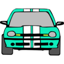 download Dodge Neon Car clipart image with 45 hue color