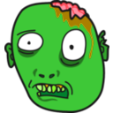 download Zombi Zombie clipart image with 45 hue color