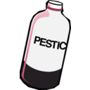 download Pesticide Bottle clipart image with 315 hue color
