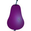 download Pear clipart image with 180 hue color