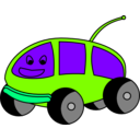 download Campervan1 clipart image with 90 hue color
