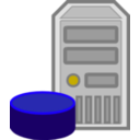 download Server Database clipart image with 45 hue color