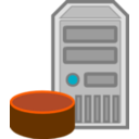 download Server Database clipart image with 180 hue color