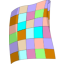 download Quilt clipart image with 180 hue color