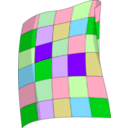 download Quilt clipart image with 270 hue color