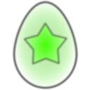 download Easter Egg Star clipart image with 45 hue color