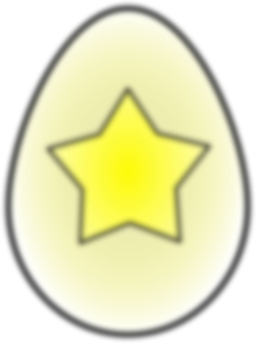 Easter Egg Star